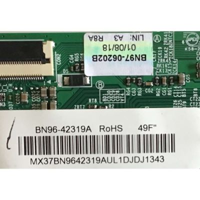 KIT DE TARJETAS SAMSUNG / MAIN BN94-12049D / BN97-12969D / BN41-02574A / FUENTE BN44-00856C / L50MSFR_MDY / BN4400856C / T-CON BN96-42319A / BN97-06202B / BN41-02292A / PANEL CY-JM049BGLV1H / MODELO UN49M5300AFXZA FA01 - Imagen 3